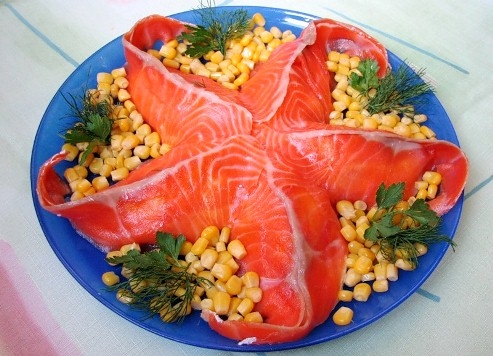 Салат Морская звезда на каждый день