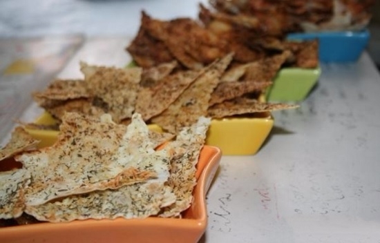 Чипсы из лаваша в духовке