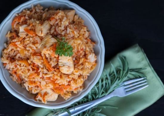 Рассыпчатый плов из мультиварки