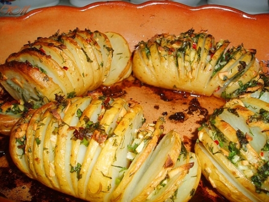 Печеная картошка