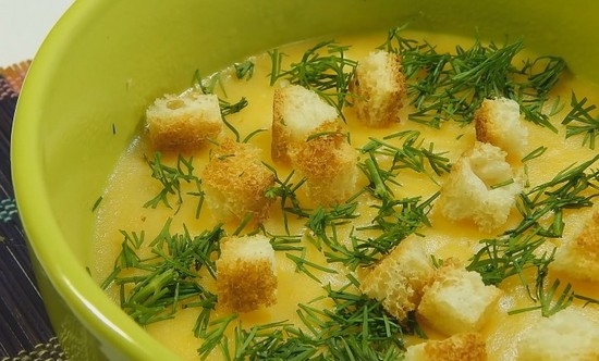 Суп-пюре из картофеля и моркови