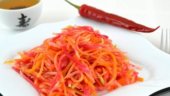 вкусный и полезный морковный салатик